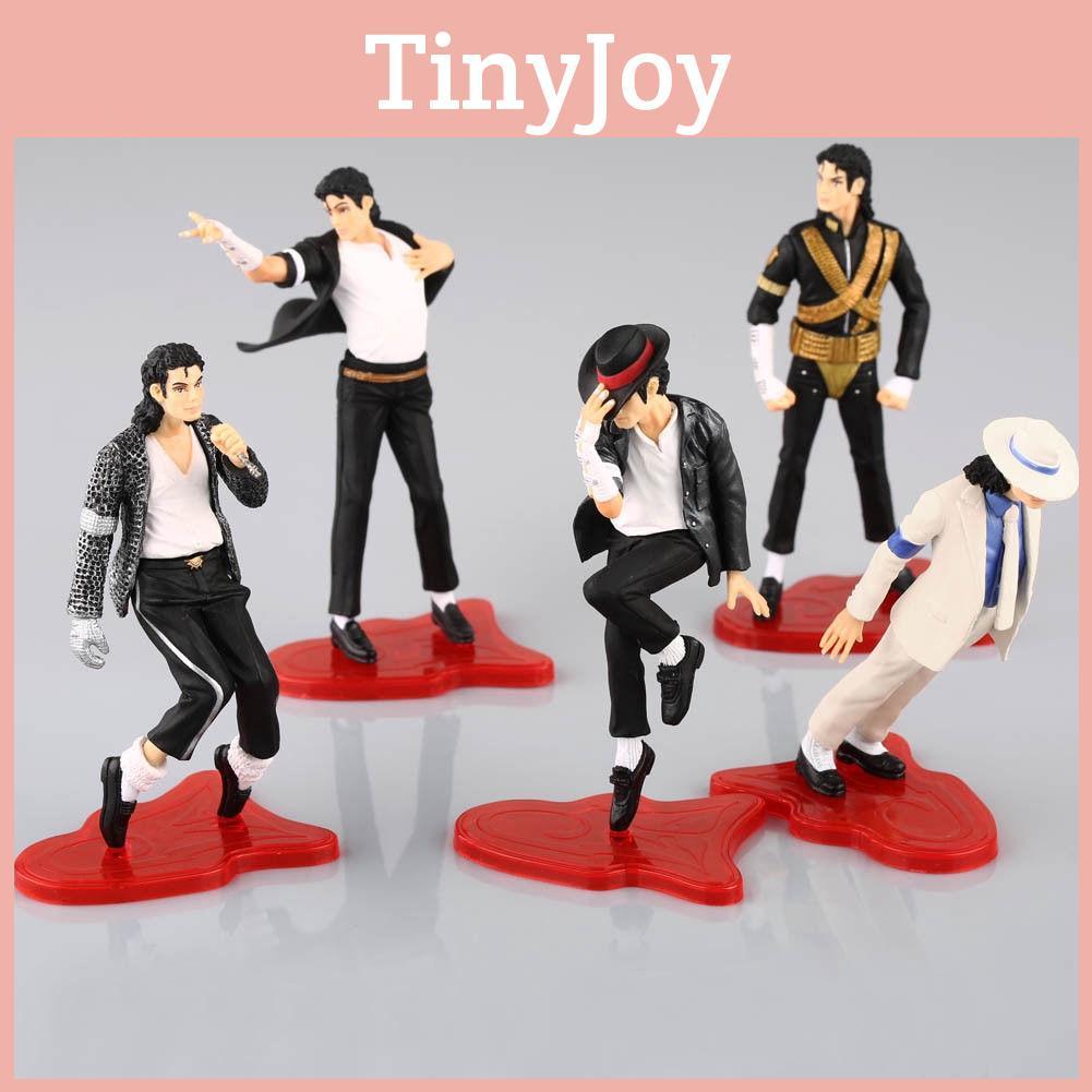 Außergewöhnliches Michael Jackson Actionfiguren-Set 5 Premium-PVC-Sammlerstatuen
