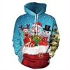 Spring Autumn Christmas Decoration Collection Graphic Hoodies Men 3D Merry Christmas Printing Hoodie Sweatshirts Funny Pullovers