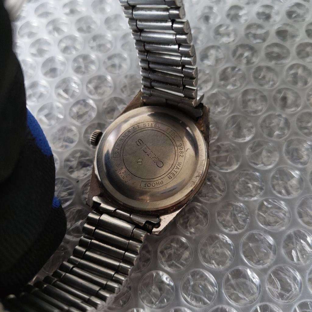 SEIKO Sportsman Watch [Working Condition] 6602-9982 Men's (Management Code K26H)