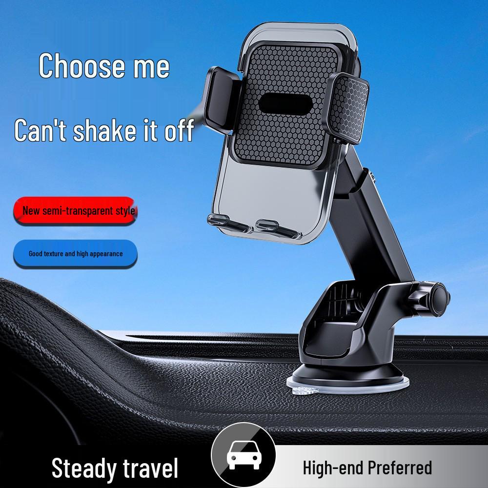 Retractable Suction Cup Car Dashboard Phone Holder