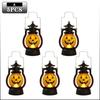 Halloween Pumpkin Ghost Face Lamp Portable Decoration Light for Bar Party Table Atmosphere Prop Halloween Decor Use