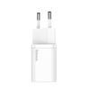 Super schnelles USB-C 25W Power Delivery Quick Charge Ladegerät weiß