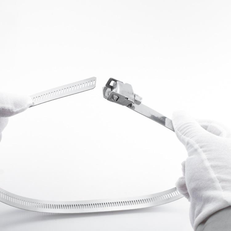 304 Stainless Steel Quick Release Hose Clamp: Widened, Thickened Light Pole Clamping Band