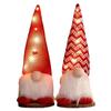 Kawaii Led Glowing Christmas Doll Cartoon Handmade Christmas Gnome  Halloween