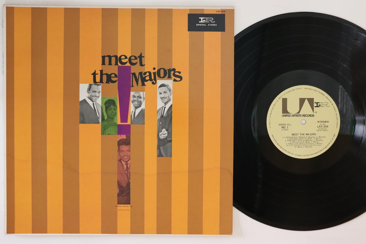 

LP Record MAJORS Meet The Majors LAX308 UNITED ARTISTS 1978 Japan SoulFunk Used