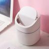 Cute   Desktop Trash Can Fashion Trash Can Nightstand Trash Can Garbage Bin for Makeup Table Study