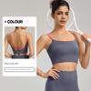 Lu Same Sports Bra for Women 2025 New Arrival Best Selling Semi-Fixed Cup Spaghetti Strap Yoga Beauty Back Sling Workout Clothes
