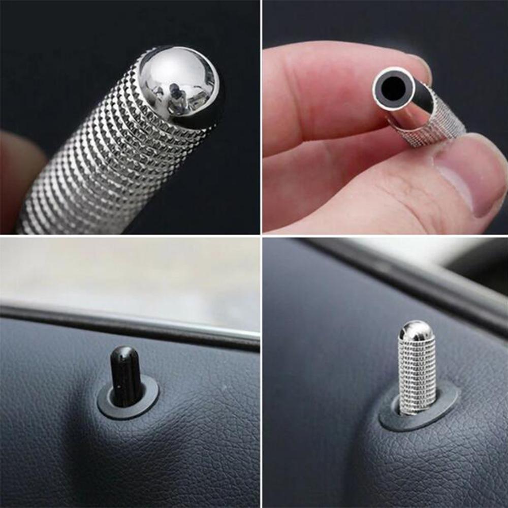 4pcs Door Pin Knob For Mercedes-Benz W205 C GLE GLC
