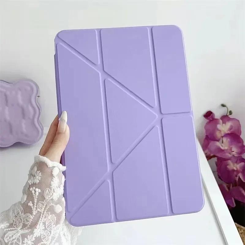 

Для Lenovo Xiaoxin Pad 11 2025 Смарт-чехол Xiaoxin Pro GT 11,1-дюймовый чехол-фолио для планшета Xiaoxin Pad 11 2024 Пробуждение с чехлом-подставкой с держателем для карандаша Xiaoxin Pad 2025 фиолетовый