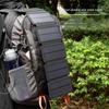 Universal Solar-Powered Folding Charger for Outdoor Digital Cameras, CE RoHS Certified