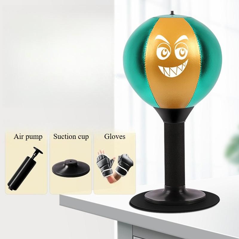 Desktop Box-Geschwindigkeitsball zum Stressabbau, mit einer langlebigen Feder, stoßfest und eine lustige Ergänzung für Ihren Arbeitsbereich