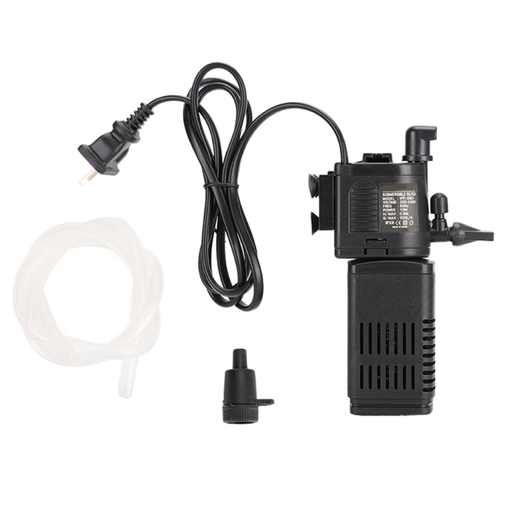 Quiet Submersible Aquarium Filter Pump 4 in 1 Fish ( 060 )