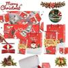 Christmas Surprise Explosion Gift Box Folding Bouncing Money Envelope Box Xmas New Year Holiday Gift Wrapping Supplies