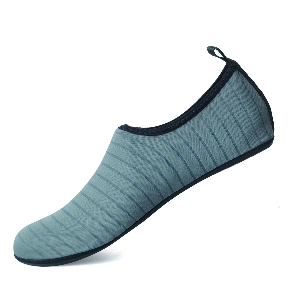 

Пляжне аква-взуття Унісекс Взуття для плавання Швидкосихаючі шкарпетки для йоги Дайвінг Босоніж Кросівки для прогулянки вбрід для річки Море Серфінг Катання на човні 38-39 сірий колір