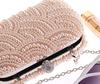 Hand Made Luxury Pearl Clutch Women Purse Diamond Chain Evening Bag Party Wedding Bolsa Feminina Bag