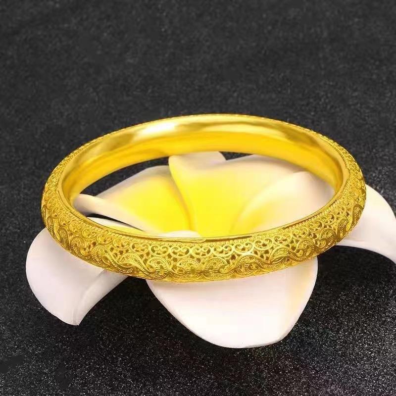 Shajin Forntida Metod Hantverk Snö Huvudstad Ihåligt Armband Damers Tome Guo Ting Gufeng Stängt Mun Armband
