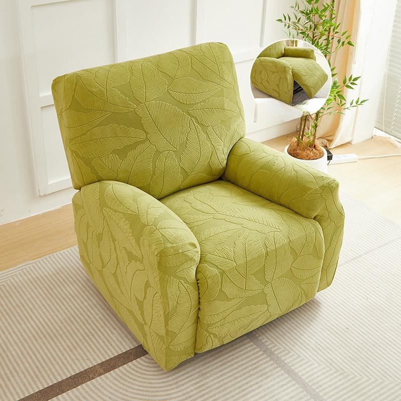 New Chivas Sofa Cover Sharding Installation Engraved Fleece All-inclusive Sofa Cover Electric Lazy Recliner Sofa Cushion Cover single four-piece set