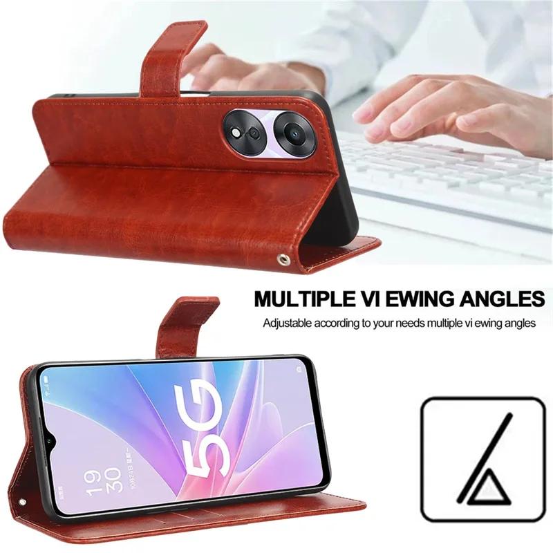 Funda Flip de Cuero Para OnePlus Nord CE 4 Lite Nord 4 3 5G N30 SE Funda Protectora Cartera Ranura para Tarjetas Soporte Coque Shell Fundas