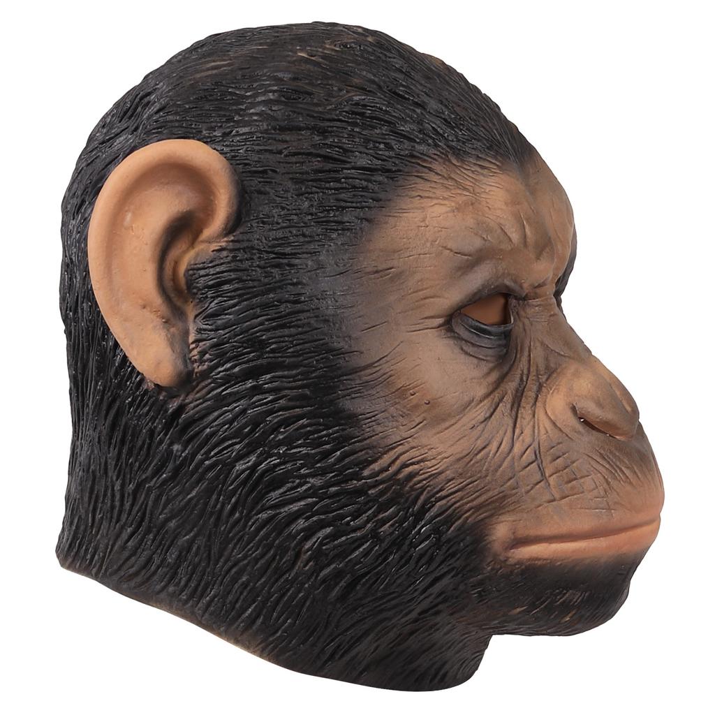 Caesar Gorilla Mask Halloween Masquerade Horror Prank cosplay Simulated latex headgear