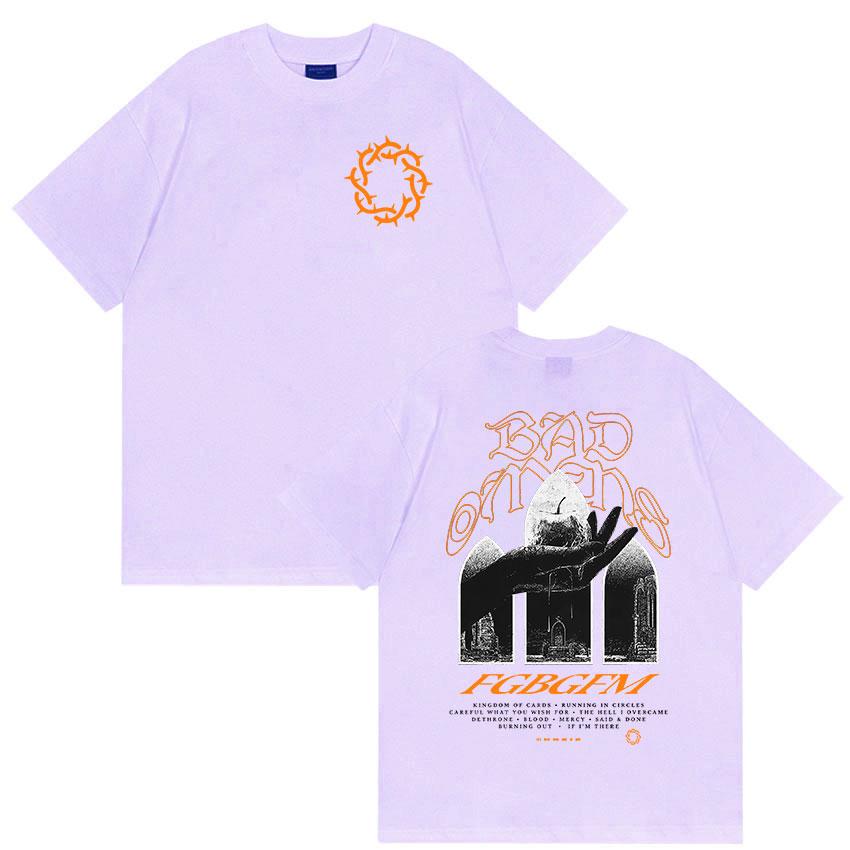 Rock Band Bad OUnisexs Tour 2026 Graphic T Shirt Unisex Women Vintage High Quality Fashion Tshirts Tops 100 Cotton Oversized Tshirt