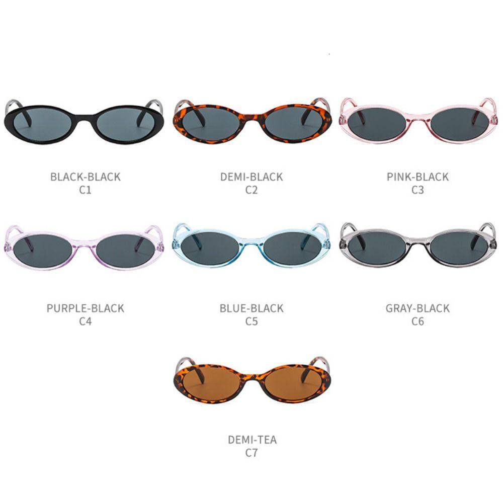 Polarized UV Protection Lightweight Comfortable Durable High Quality Retro Stylish Oval Shaped Female Male Sun Glasses