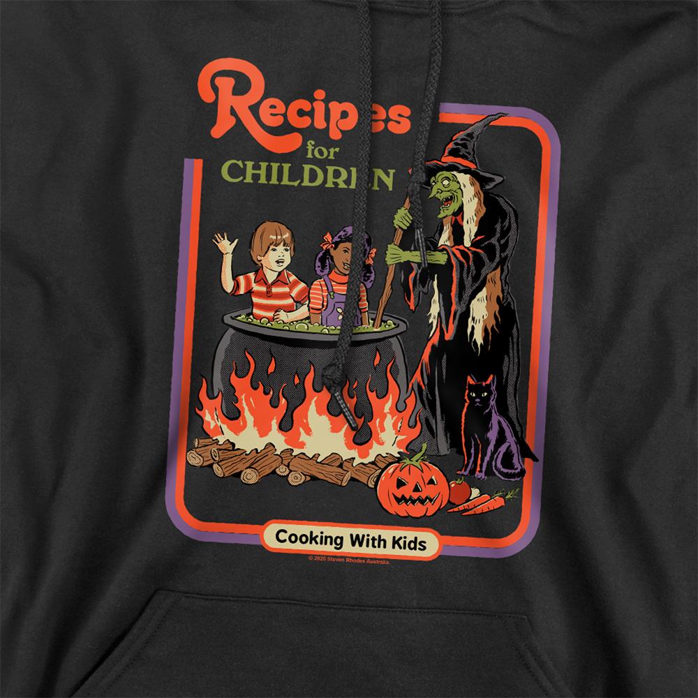 Steven Rhodes Unisex Adult Recipes For Children Hoodie