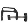 Aluminium Alloy Black C Clamp Mount Fixed Desktop Bracket for Flashlight Camera Tripod Photography
