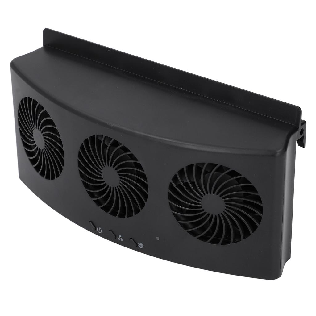 Car Exhaust Fan Air Circulation USB Powered Car Window Vent Fan for Odor Removal Heat Dissipation