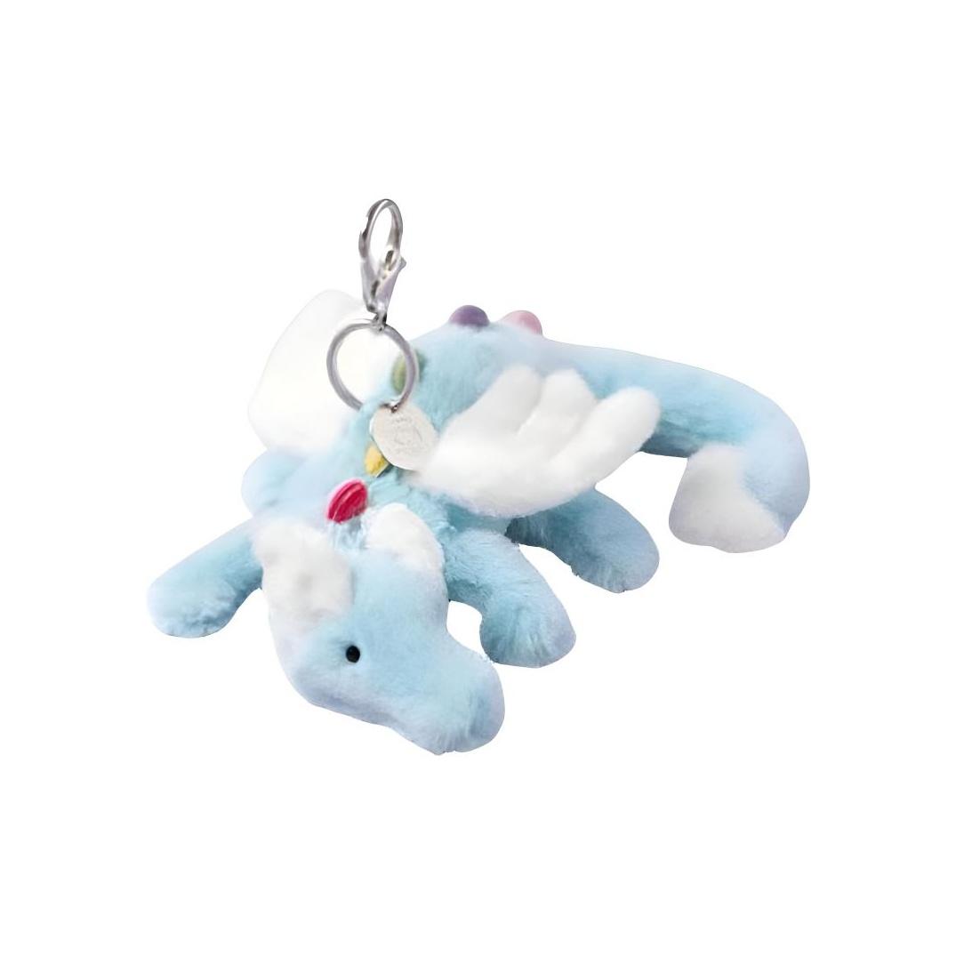 JELLYCAT Mythical Creatures Collection Sky Dragon Keychain Plush Pendant 5cm Height In Sitting Posture SKY4BC