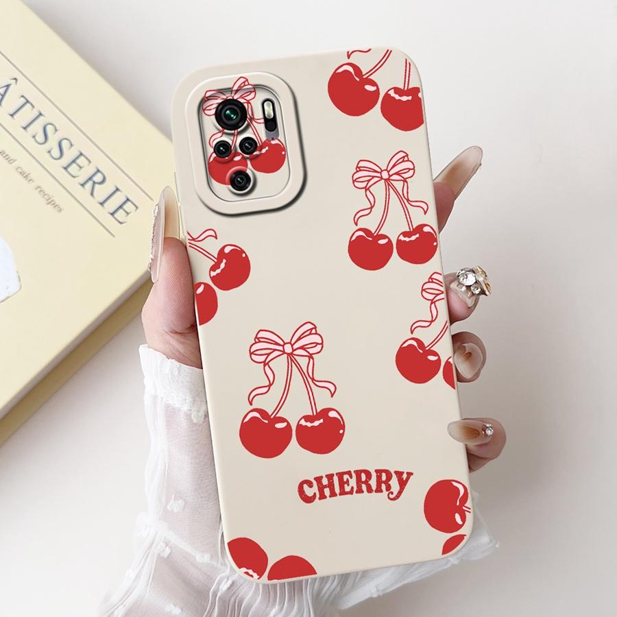 Phone Case For Xiaomi Redmi Note 10 Pro 4G Funda Flower Painted Matte Soft Protective Cover for Redmi Note10 10S 10Pro Bags