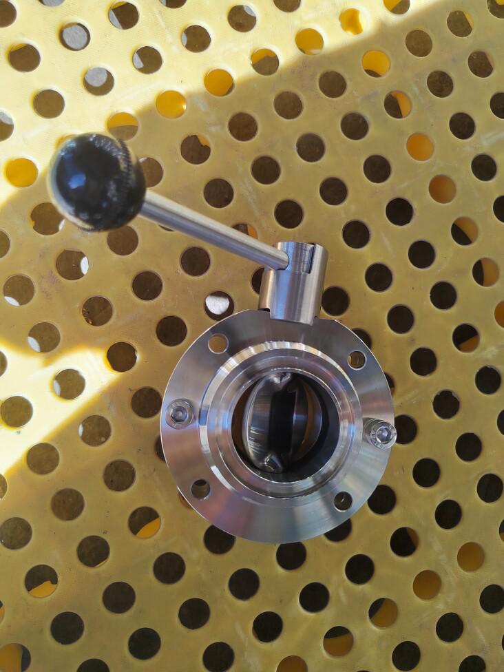Hygienic Butterfly Valve: Three-Piece, No-Negative-Pressure, for Secondary Water Supply
