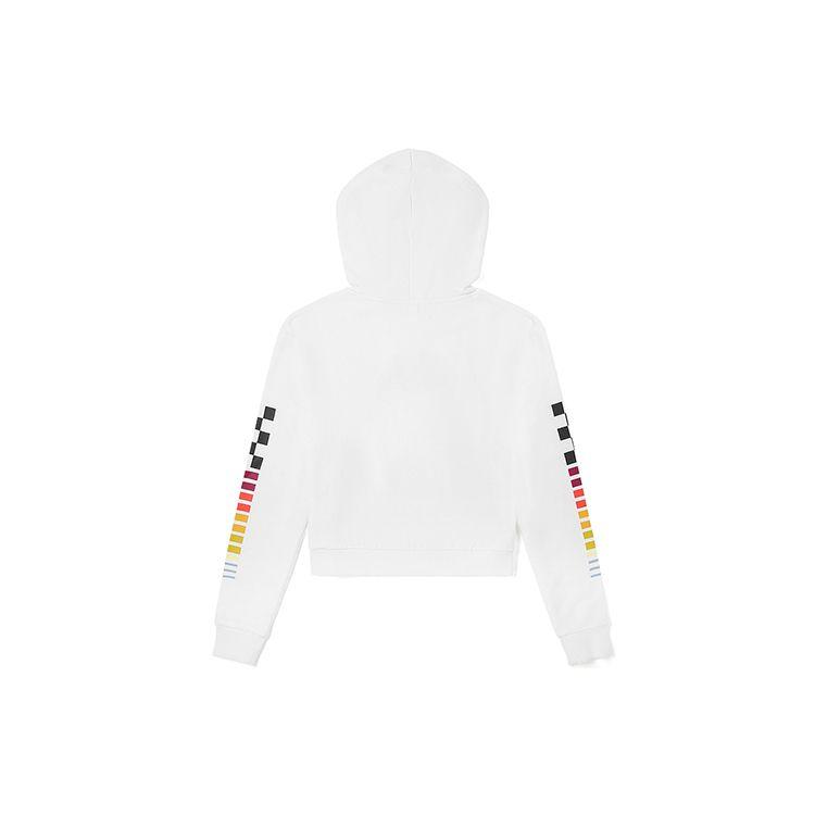Vans Sports Casual Long Sleeve Hoodie Women hoodies White VN0A47YDWHT