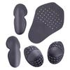 1Set/5pcs Motorcycle Jacket Lining Protectors Pads Shoulder Elbow Back Armor Guard
