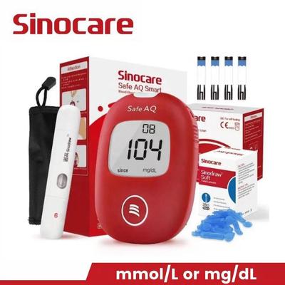 SafeAQSmart Automatisches Blutzuckmessgerät ohne Codierung zur Diabetesüberwachung
