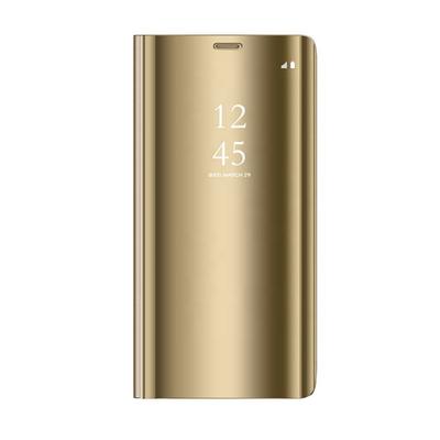 Etui Smart Clear View Do Samsung Galaxy S23 Fe Złote