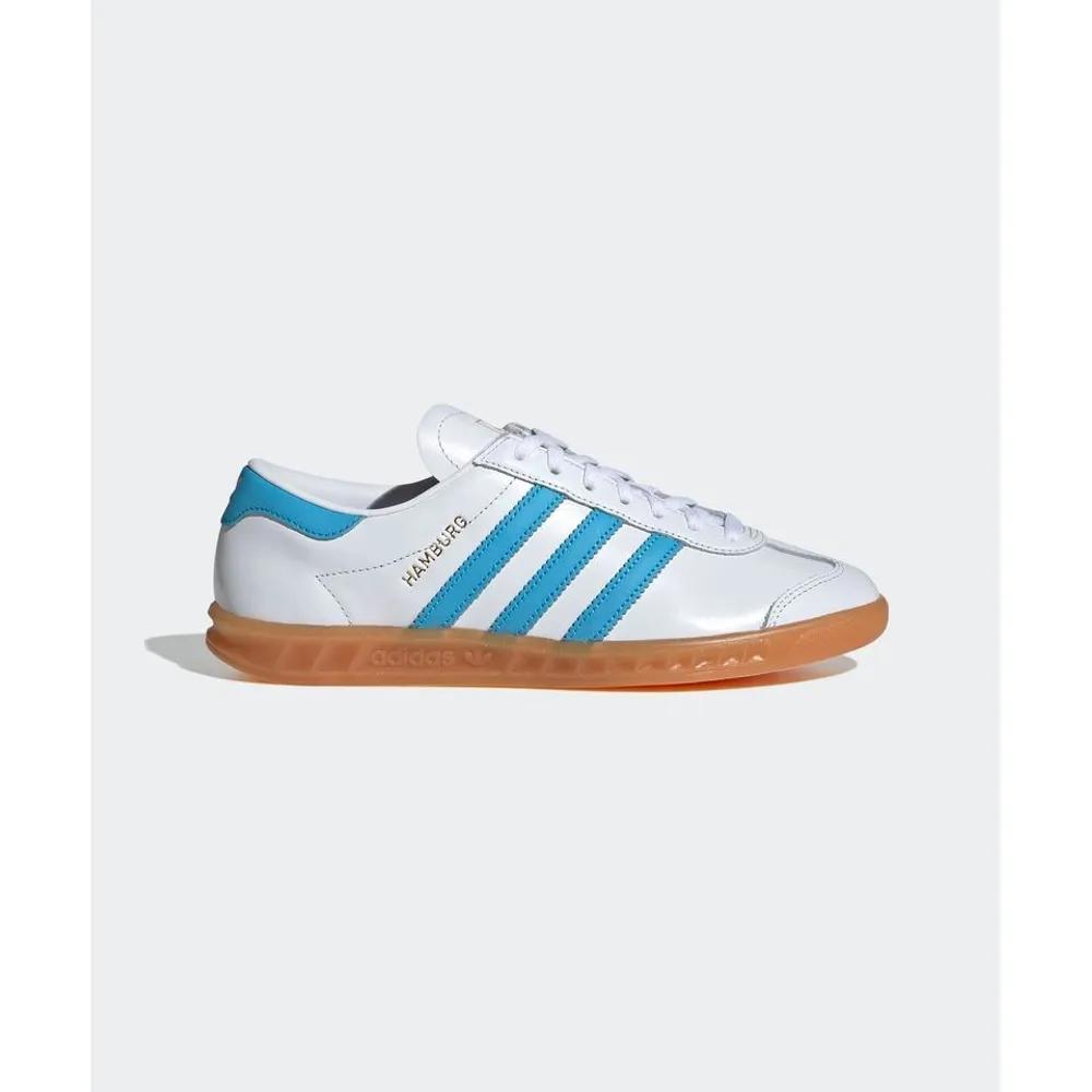 adidas ADIDAS Hamburg - Белый:Небесно-голубой JI2625 534028 245