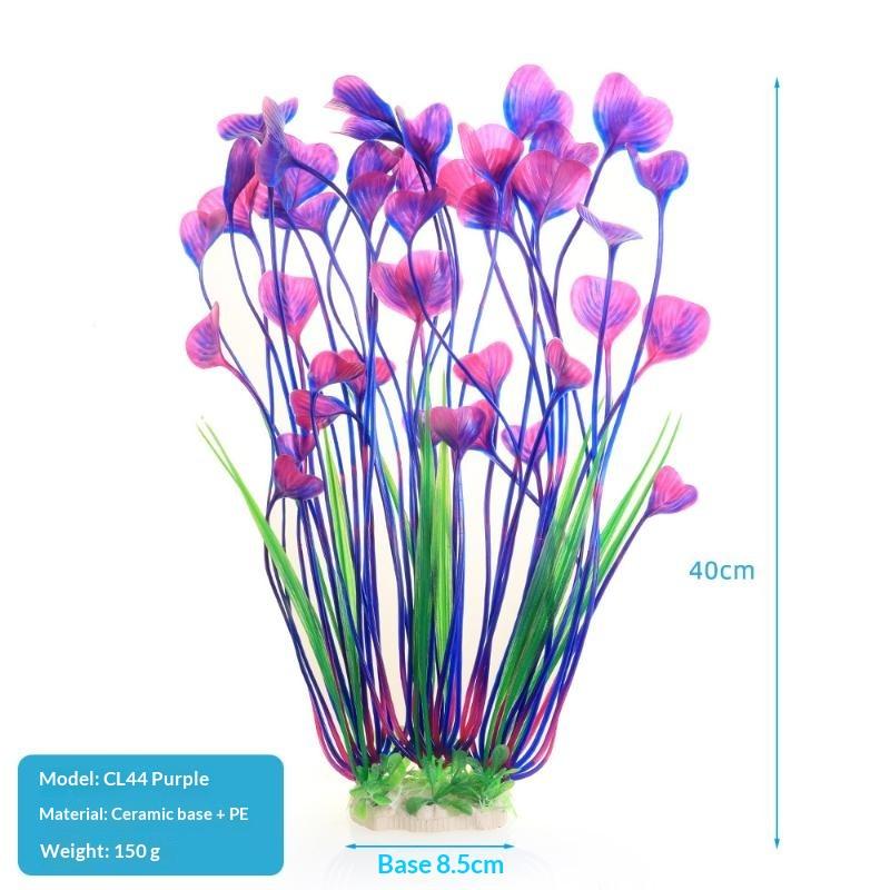 Artificial Aquarium Plants Natural Lifelike Design BPA Free Safe Decor for Betta Shrimp Tank Aquarium Landscape