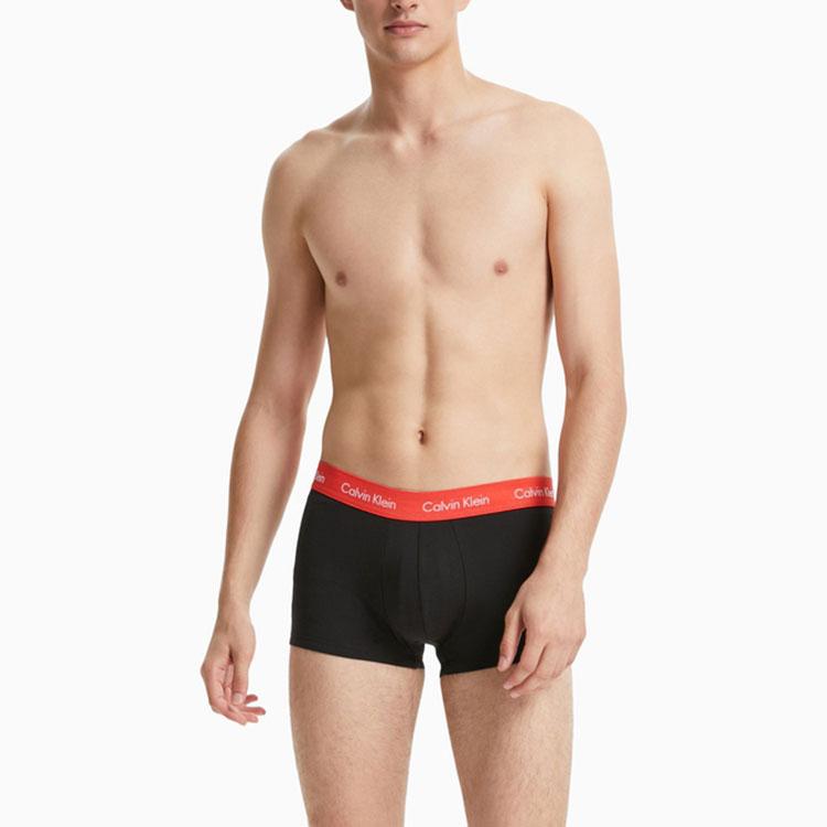 Calvin Klein SS22 Letter Print Boxer Briefs 3-Pack Men Underwear Multicolor U2664-WHD