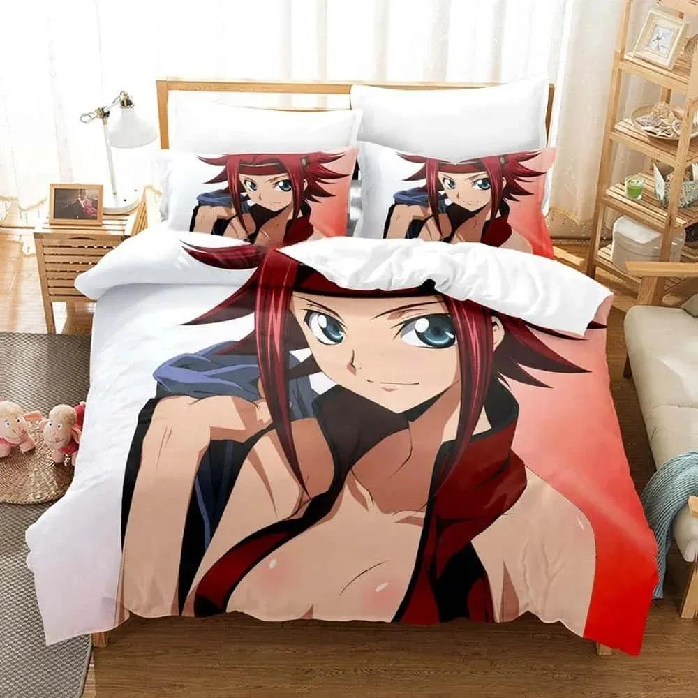 3D Cartoons Code Geass Bedding Set Single Twin Full Queen King Size Bed Set Adult Kid Bedroom Duvet cover Sets For Home Textiles