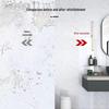 Waterproof Self-Adhesive Aluminum-Plastic Tile Stickers for Bathroom Renovation and Moisture Protection