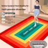4. Generation Regenbogen Schalldämmend Rutschfest Silikon Yoga & Bodenmatte