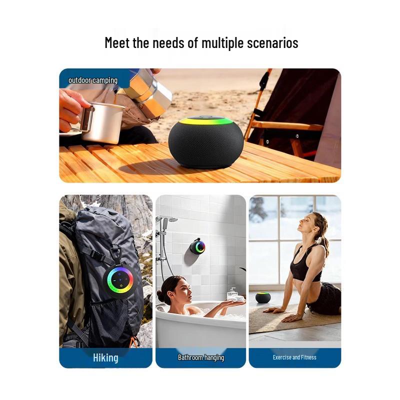 Newmine BT538 Waterproof Suction Cup Bluetooth Speaker CN Plug (adapter Included)