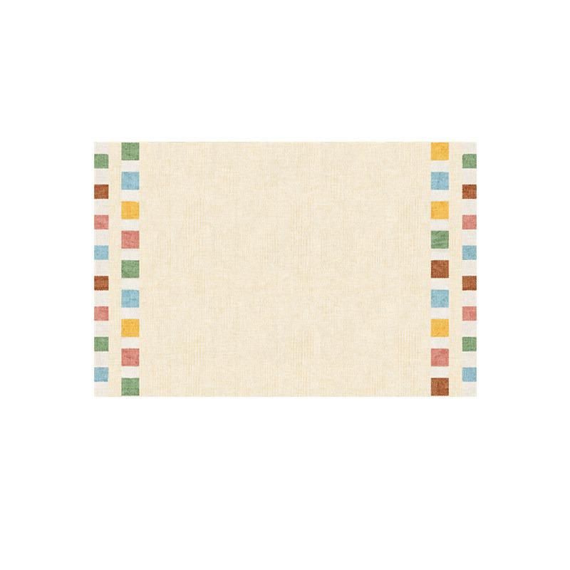 Dopamine Plaid Rug for Living Room Carpet Bedroom Floor Mat Short Plush Large Area Rugs Dirty Resistant Non-slip Mats