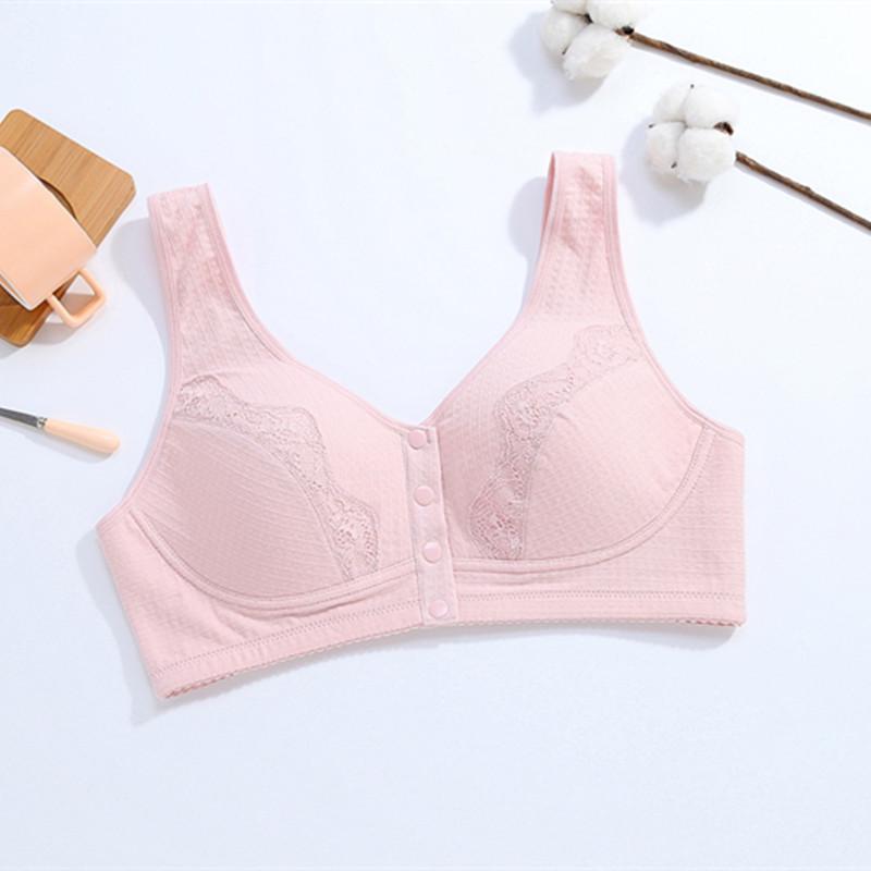 

Бюстгальтер для кормления из жаккарда с широкими бретелями для женщин среднего и пожилого возраста 85C розовый