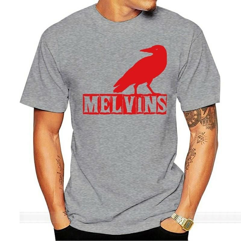 Melvins Crow Logo Unisexs T Shirt Male Brand Teeshirt Unisex Summer Cotton T Shirt