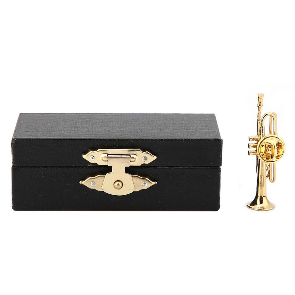 Exquisite Brosche in Form von Musikinstrumenten, Damenkleiderclip mit Etui zum Verschenken(# 2)