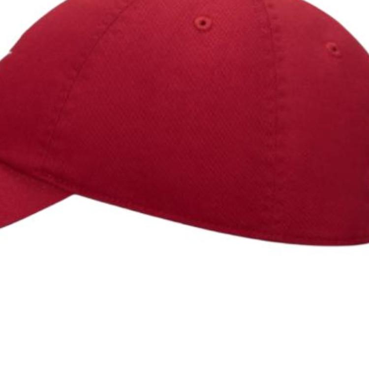 Nike Logo Design Cotton Baseball Cap Unisex caps Deep-Red White FB5368-613
