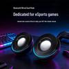TS38 Mini Wired Desktop Speakers with Subwoofer for PC and Laptop