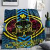 1PC JuL C'est Pas Des Lol Print Flannel Blanket, High Quality All Seasons, Home Decor, Warmth and Comfort, Perfect for Christmas Gifts