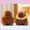 Adorable Plush Capybara Stuffed Animal Keychain Soft Toy Bag Charm For Kids